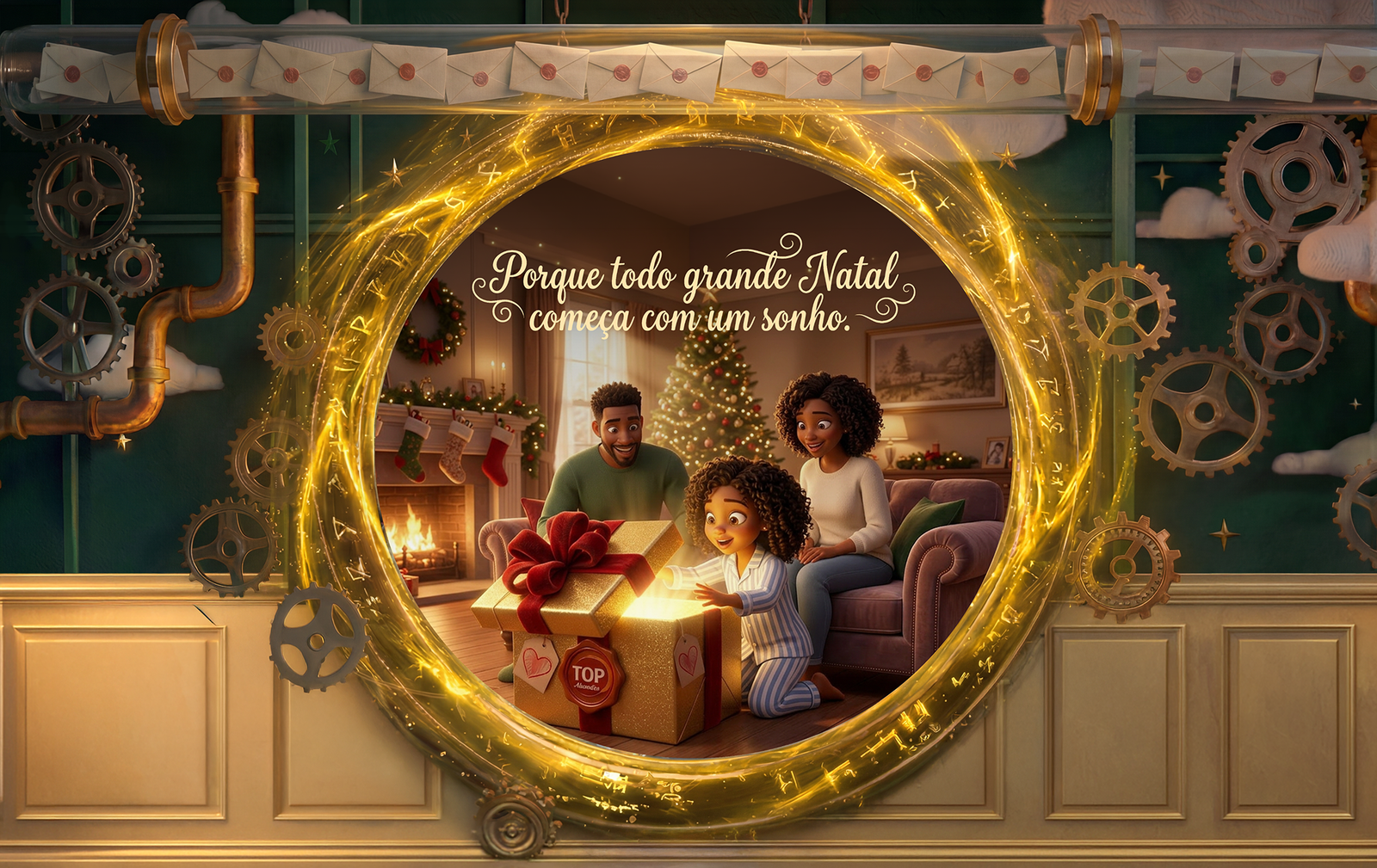 Porque todo grande Natal começa com um sonho
